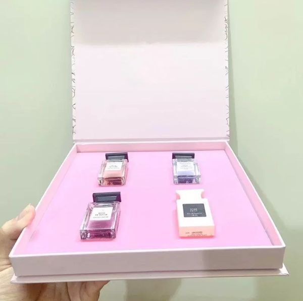 

women perfume men sets fragrance 4/5 bottles 7.5ml edp oud wood lost cherry rose prick spray parfum designer perfu