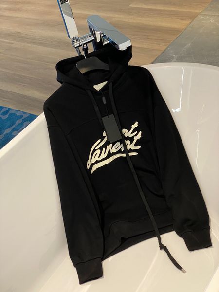 

design 2023 women's hoodies letter pattern street sweatshirt hoodie long sleeves casual oversize ladies pullovers, Black