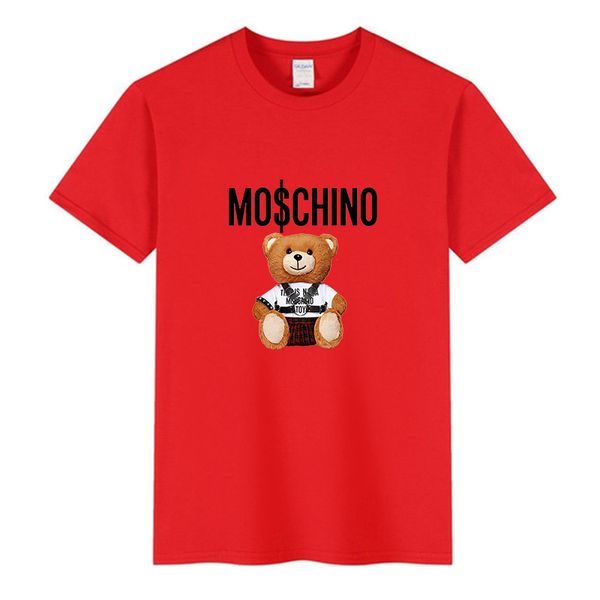 

designer polo shirts bear 202 summer designer men's t shirts casual men's women's t-shirts with letter print short sleeves mu, White;black