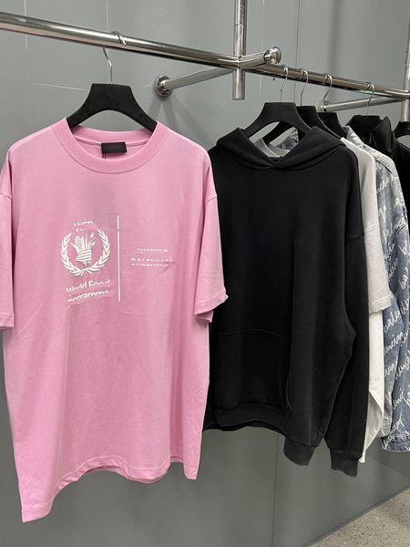 

fashion casual men ladies loose t shirt with letter print short sleeve summer designer selling luxury men t shirt size couple pink, White;black