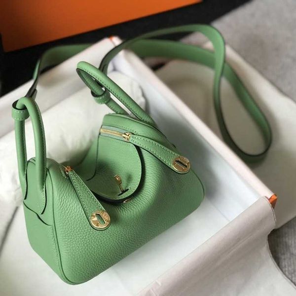 

designer lindi new pillow bag fashion one-shoulder diagonal portable doctor h family's new mini women's with hand sewn