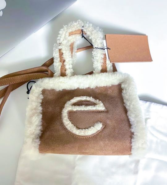 

luxurys designers teddy velour suede crossbody wgg joint name large tote bag womens fashion winter shoulder handba shopping luxurys mensgs w