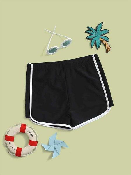 

childrens swimming trunks big two piece one piece swimsuit summer beach, Blue