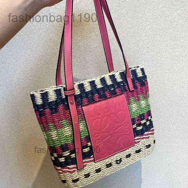 

handbag bag 2023 loewss women designer bags shoulder spring straw woven color fresh tote h9x4phz v7my