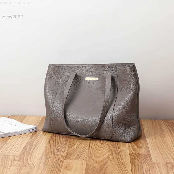

designer brand luxury simple women's bag large-capacity totes office travel all-match shoulder bags 2022 bolso mujer
