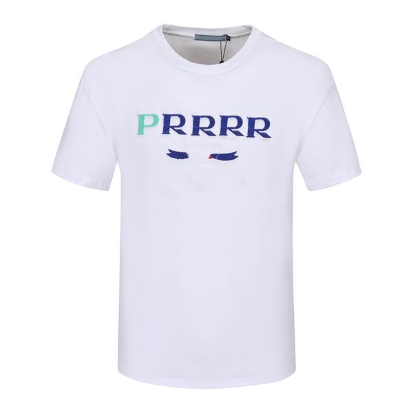 

2023 mens casual print creative t shirt solid breathable tshirt slim fit crew neck short sleeve male tee black white men's t-shirts m~3, White;black