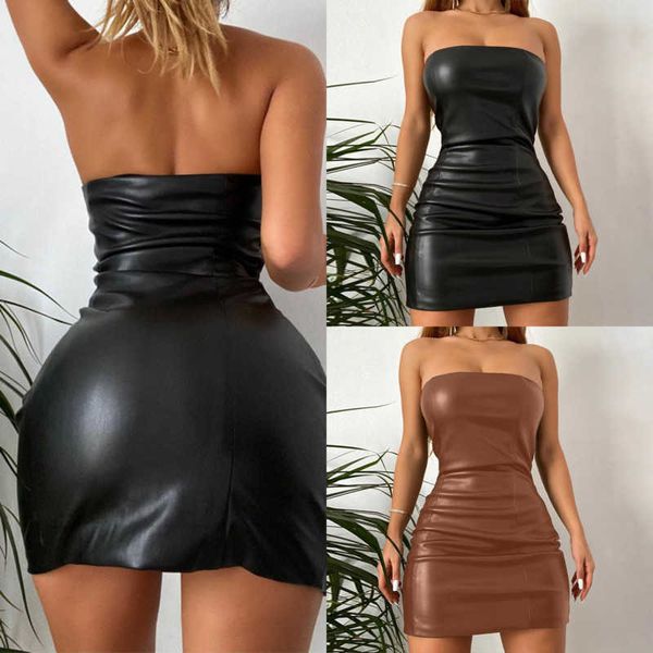 

casual designer women dresses fashion bra dress off shoulder temperament slash neck one-piece skirt, Black;gray