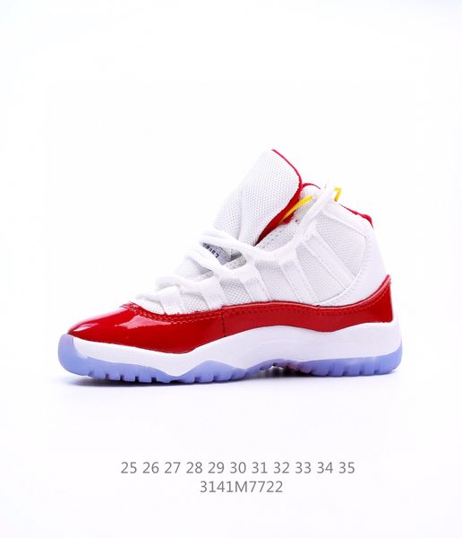 

little and big kids jumpman 11 11s xi cherry bred cool grey unc designer bag win like for toddler sneakers children basketball kid shoes bab, Black