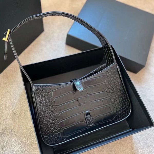 

2023 quality armpit bags classic leather designer handbags for ladies black shoulder bags white baguette multi-color pink fashion bags whole