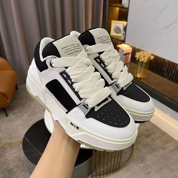 

2022 breathable height increasing shoe sneakers lace up leather flat platform shoe for men women mesh lovers designer zapatillas mujer sport, Black;white