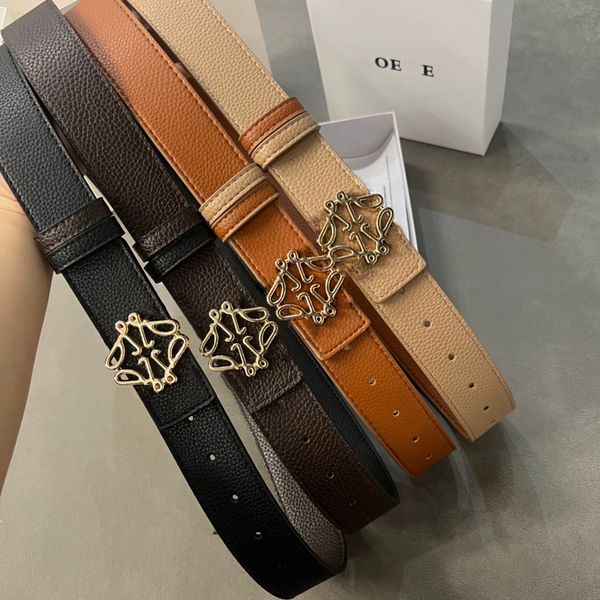 

luxurys desingers belts fashion designer belt trend letter with women and men leisure retro embossed 3.8 wide versatile trends nice, Black;brown