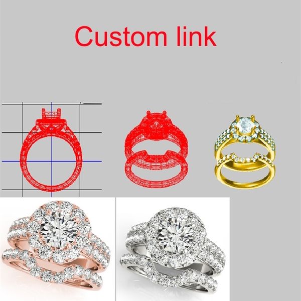 

band rings smyoue custom make ring 230214, Silver