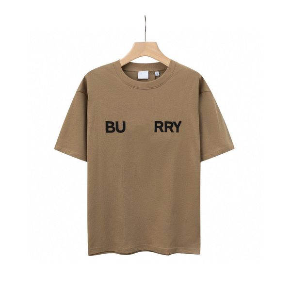 

men's plus tees polos round neck embroidered and printed polar style summer wear with street pure cotton 2kj, Black;brown