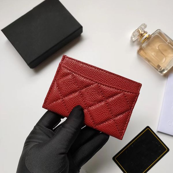 

designer wallet 2023 bag women's genuine leather card holder short wallets for lady mini purse pockets with dust and box, Brown;gray