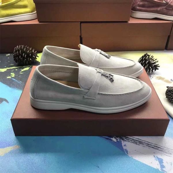 

loropiana desiner shoes online lp lefu shoes men's women's lazy shoes british style small leather shoes doudou single shoes comfor, Black;white