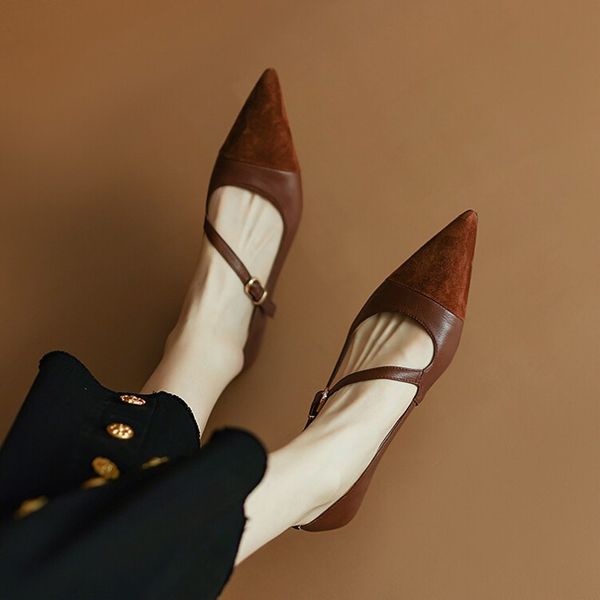 

ballet flats fashion strap ccs women dress shoes sweet lady mary jane shoes, Black