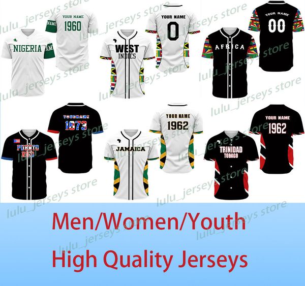 

custom baseball jersey fashion button down shirts stitched personalized name number big size for men women youth s-7xl, Blue;black