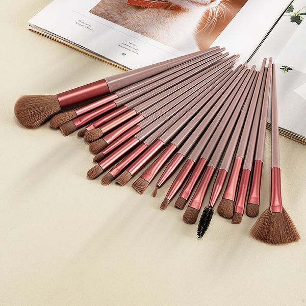 

20pcs makeup brushes set low price professional makeup brush eyeshadow foundation powder cosmetics makeup brush tools