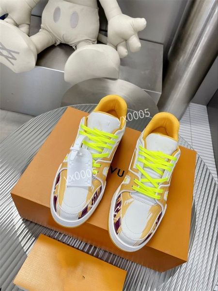 

classic boots men shoe real leather luxury sneakers lace up high fashion luxurys designers shoes mens trainers size39-46, Black