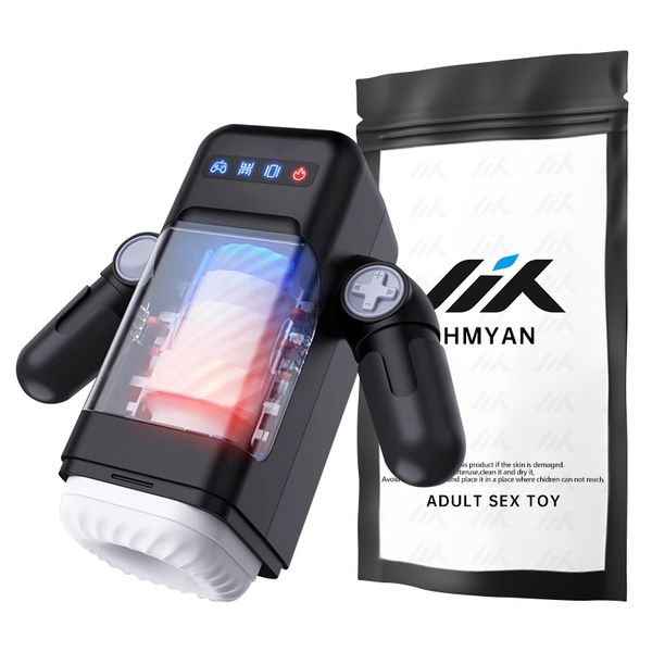 

auto male masturbator cup with 10 thrust & vibration modes massage