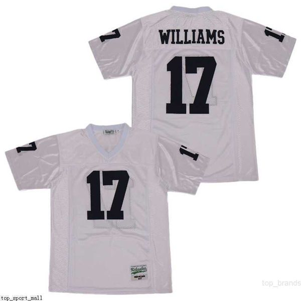 

football northeast high school 17 doug williams jersey men away color white breathable embroidery and stitched pure cotton as, Black