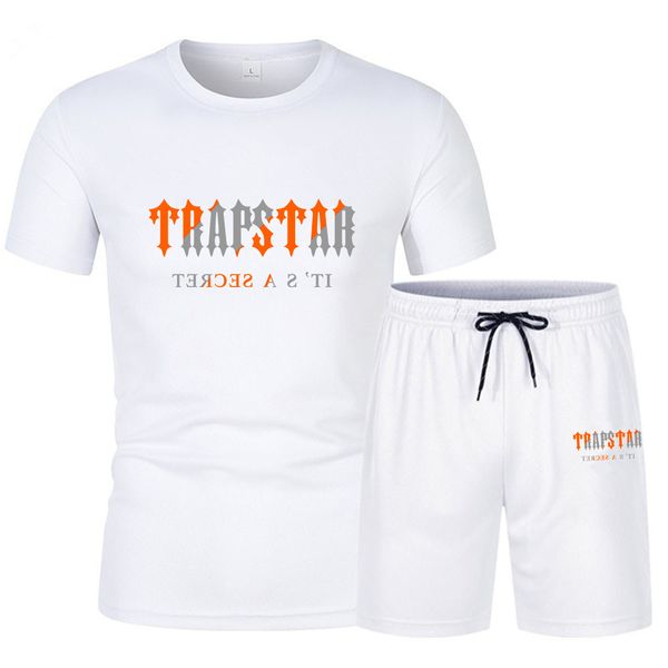 

2023 new basketball mens woman designer tracksuit trapstar set boy mesh ventilation t shirt shorts sets summer sportswear jogging pants bran, Gray