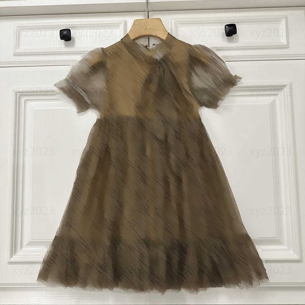 

luxury girl clothing kids dress baby child lace puff sleeve skirt summer brief tide goods lolita style products size 90 -150 cm, Red;yellow