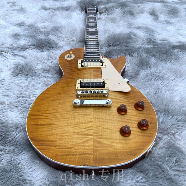 

electric guitar vintage guitar made in china rose wood fingerboard