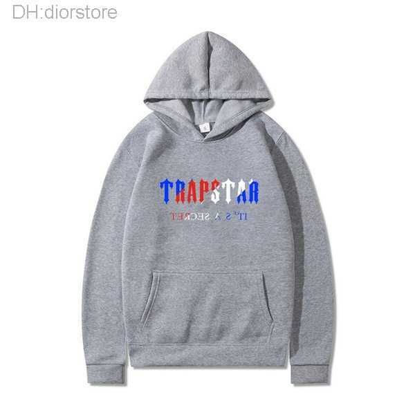 

2022 brand winter clothing trapstar men's hoodies hip hop mens hoodies letter print sportswear men women sweatshirt asian size 13c4pa, Black
