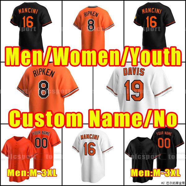

custom orioles eddie murray baseball jerseys trey mancini jonathan villar pedro severino hanser alberto davis ruiz wilkerson baseball youth, Blue;black