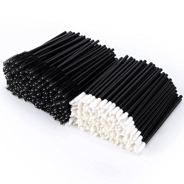 

makeup tools 400pcs lash spoolies mascara wand eyelash brush for extensions disposable lip brush lipstick lip gloss applicator makeup tools