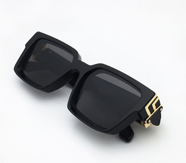 

vintage men square classic millionaire women fashion sunglasses avant-garde style 1165 anti-ultraviolet come box, White;black
