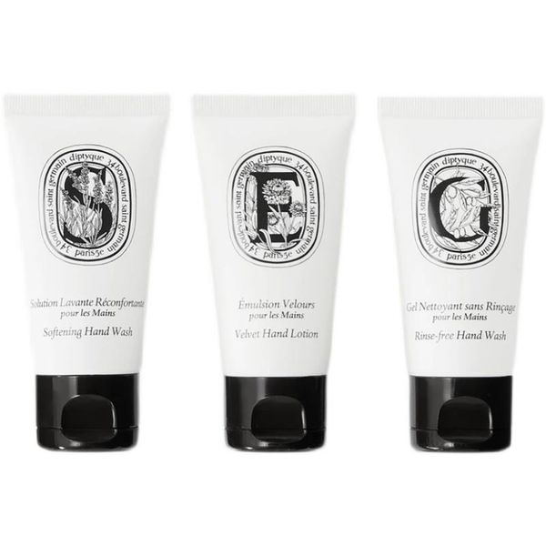 

hand cream set 30ml with 3pcs les mains velvet hands lotion softening rinse hand wsh parfumeur gel gift box kit