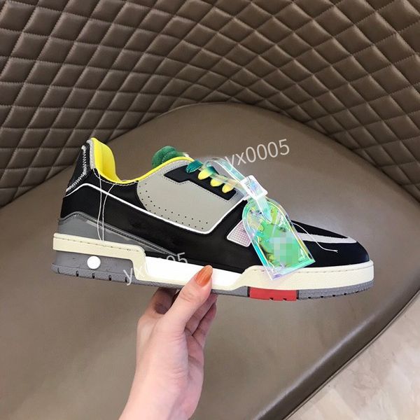 

fashion boots men's tennis shoes fashion printed leather casual shoes for men's size38-44, Black