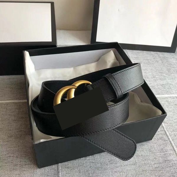 

retro leather belt mens designer belts luxurious womens accessories trousers skirt cintura evening classic fashion smooth buckles black belt, Black;brown