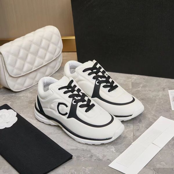 

2023 designer running shoes luxury sneakers women men chaussures breathable sports shoe casual trainers ccity sneaker fashion woman man dfbf, Black