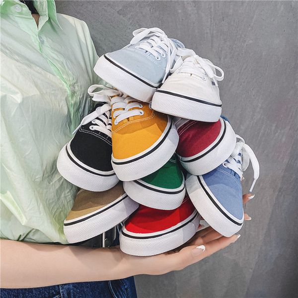 

dress shoes canvas shoes women classics brand skatebarding shoes woman fashion sneakers casual loafers ladies low-cut female shoes sneakers, Black