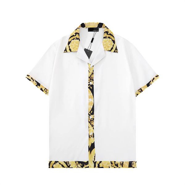 

2023 men's shirt luxurys designer men's casual business shirt classic men's dress shirt men's long sleeve brand fashion, White;black