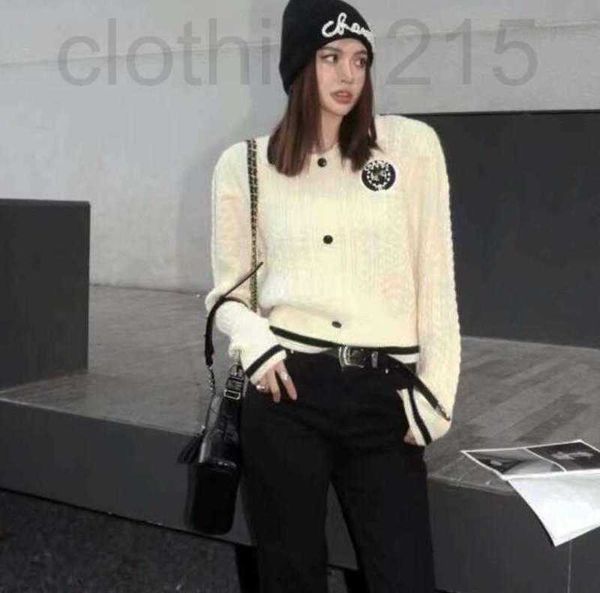 

women's knits & tees designer 23ss spring new sweaters casual fashion crew neck knitwear women designer womens clothing 9cza, White