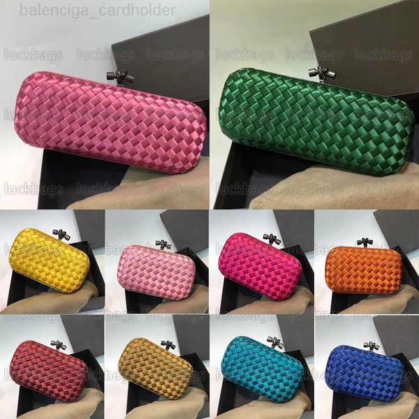 

minaudiere venetas knot evening bag foulard intreccio leather minaudiere clutch bags muse brass finish luxury designer women silk weave hand