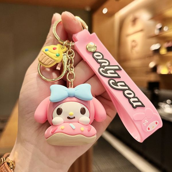 

custom cartoon character kid keyring accessories key chain toy rubber 3d soft anime pvc keychain, Silver