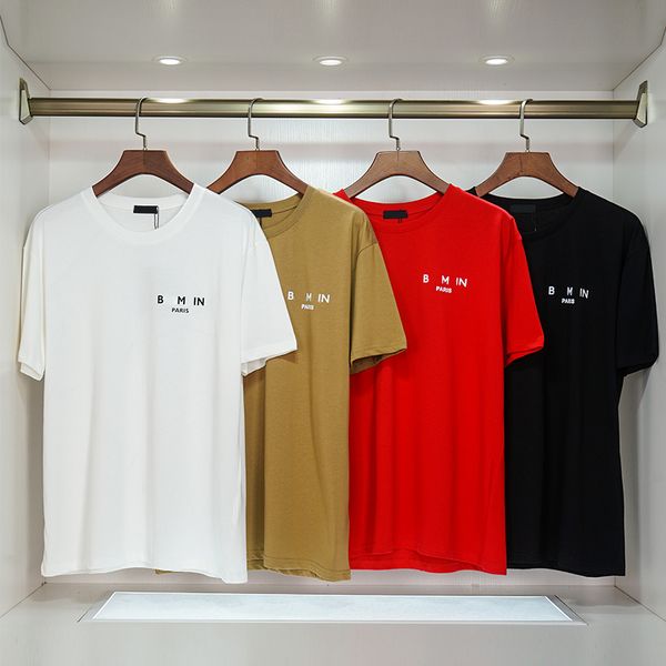 

2023 fashion t shirt summer short sleeve tee men women new t-shirts pure four colors asian size s-3xl, White;black