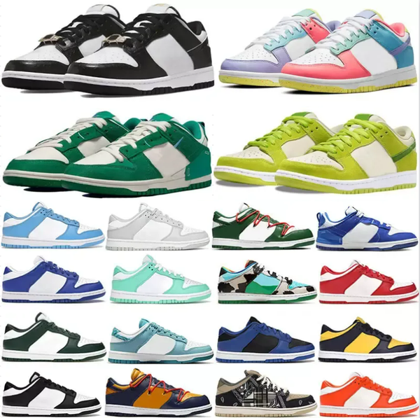 

with box designer 2023 mens womens running shoes black pink panda pn dust kentucky university red green brazil low chicago women trainers ou