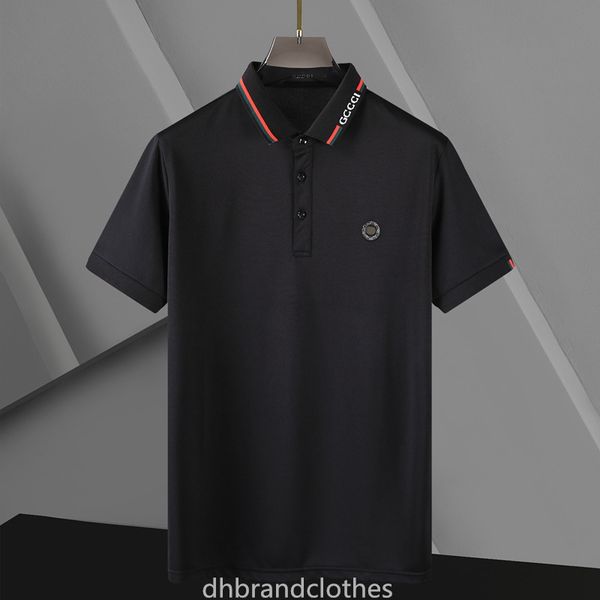 

fashion designer men's polos shirts men short sleeve t-shirt men's jacket sportswear, White;black