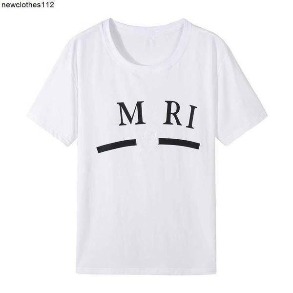 

amirs new 2023s cotton tee for men summer printed short sleeve t shirt tee shirts, White;black