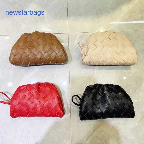 

designer bottegs venets mini pouch bags online shop 2023 new leather woven cloud bag korean version simple fashion texture dumpling women