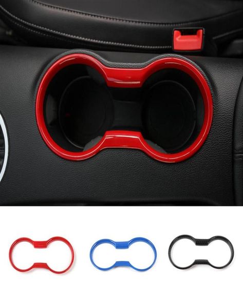 

abs car cup holder ring decoration cover for ford mustang 15 interior accessories280y7360525