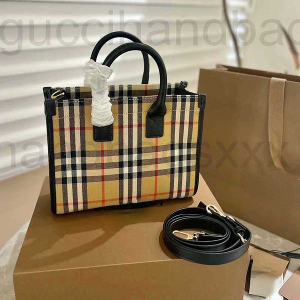 

new tote bag canvas plaid with sheepskin portable women s single shoulder messenger