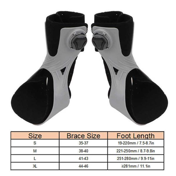

body braces supports adjustable ankle stabilizer adjustable breathable pain reduce portable drop foot orthosis brace support walking foot st