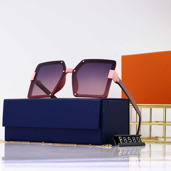 

fashion traveling brand sunglasses designer sunglass for woman man oversized glasses beach driving uv400 black pink full frame adumbral, White;black